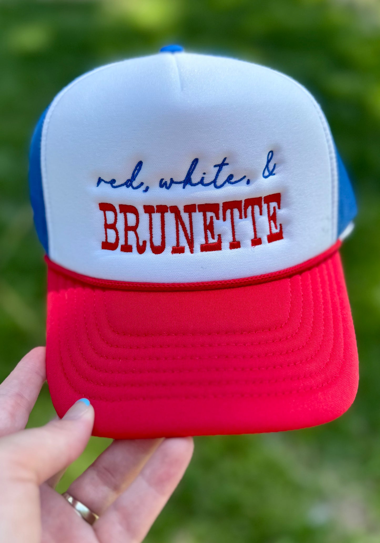 Red, White, & Blue Foam Hat
