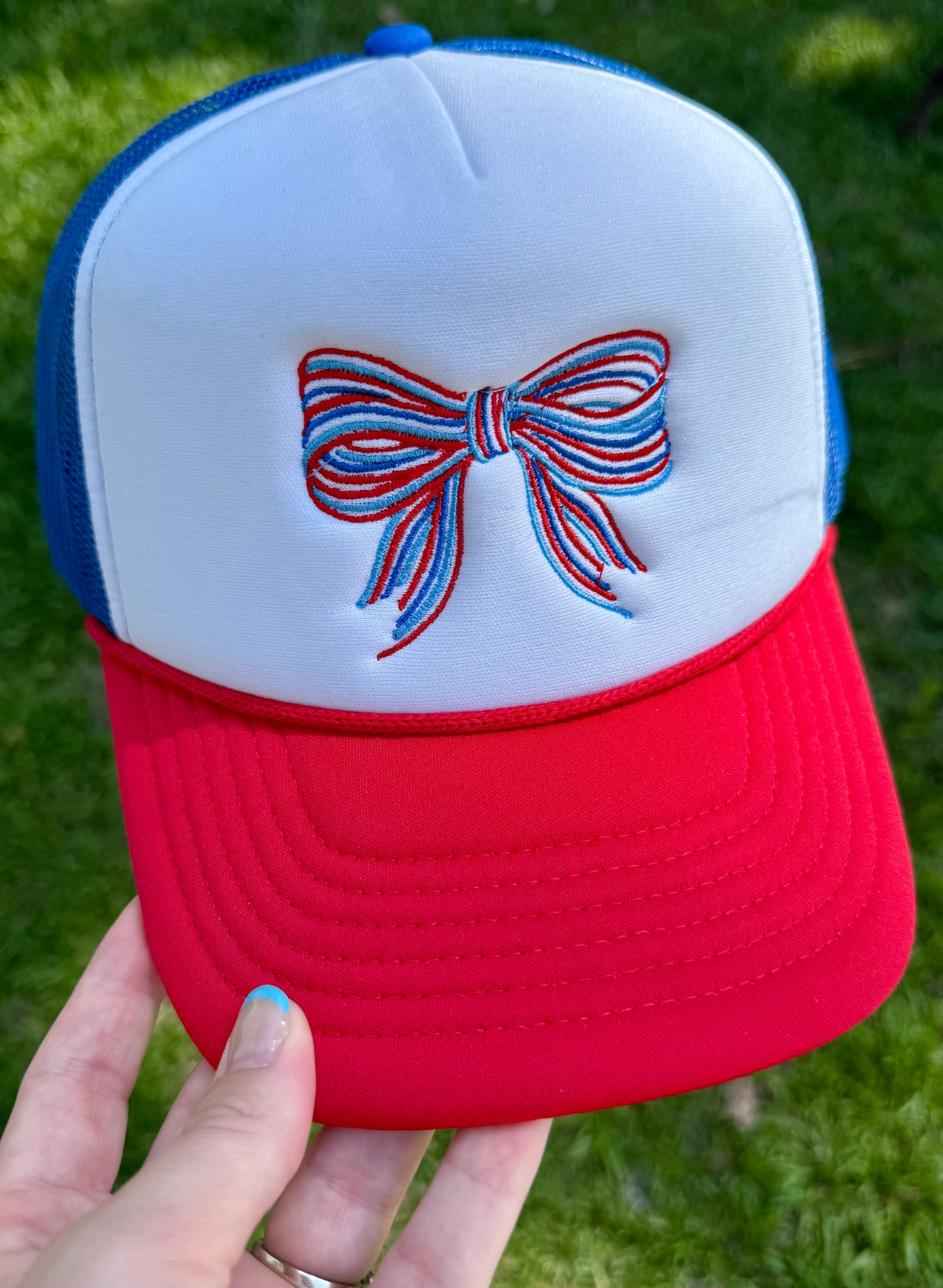 Red, White, & Blue Foam Hat