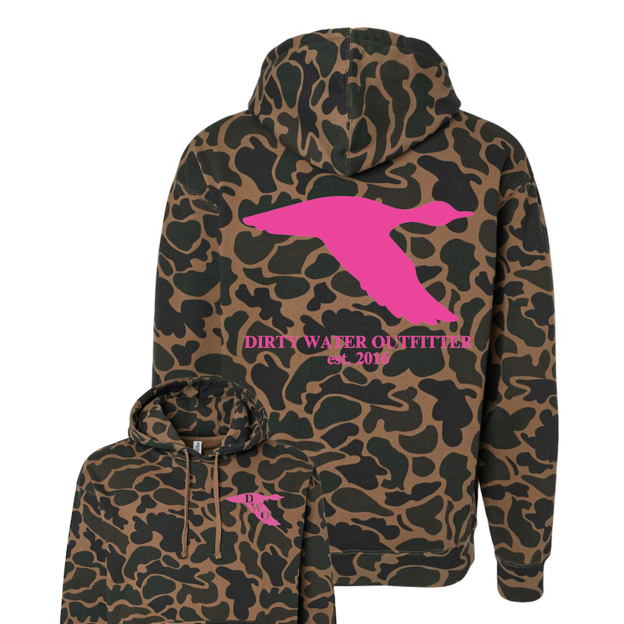 DWO Neon Old School Camo Hoodie