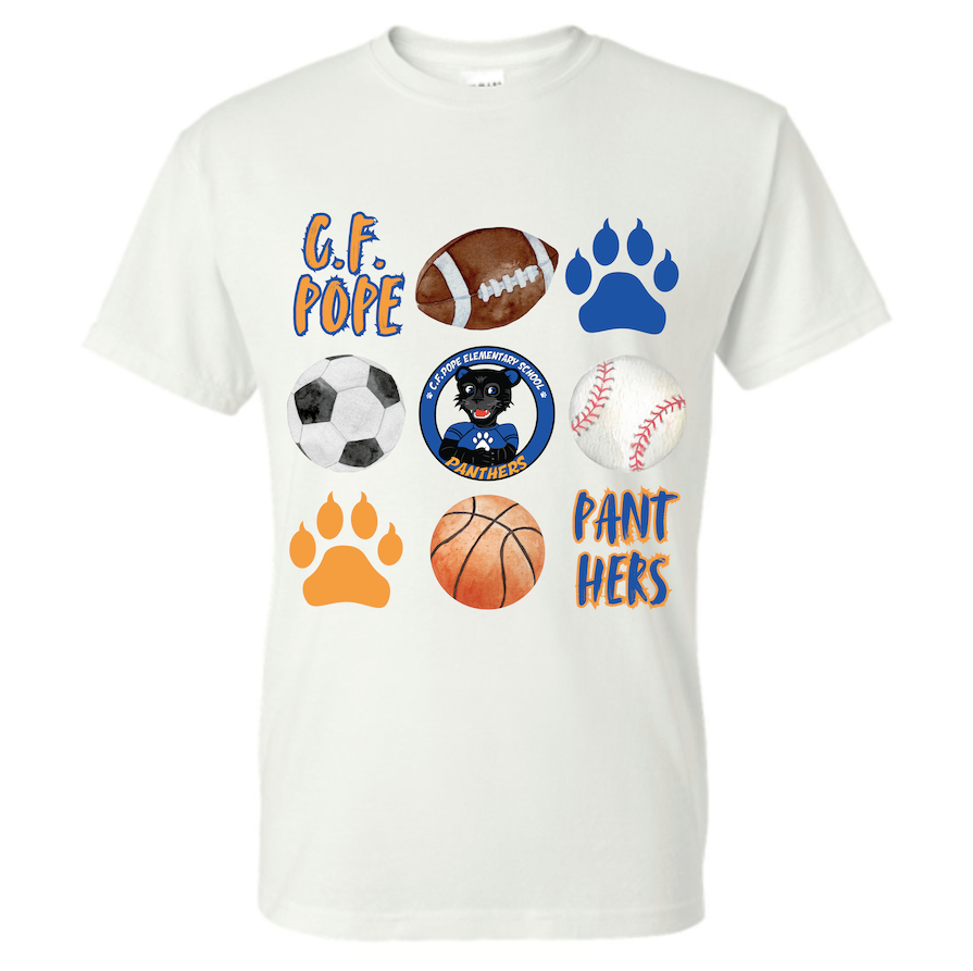 C.F. Pope Panthers Sports Short Sleeve