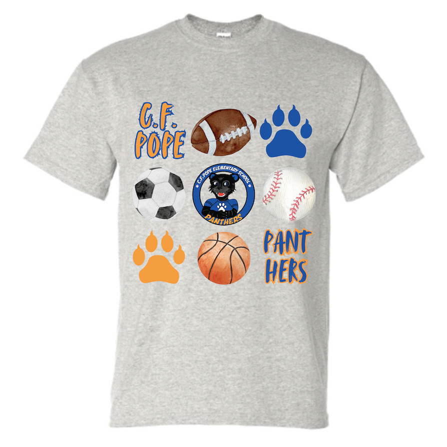 C.F. Pope Panthers Sports Short Sleeve