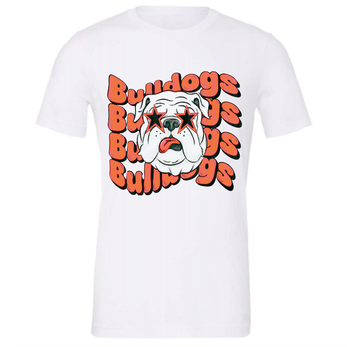 Retro Bulldogs Short Sleeve