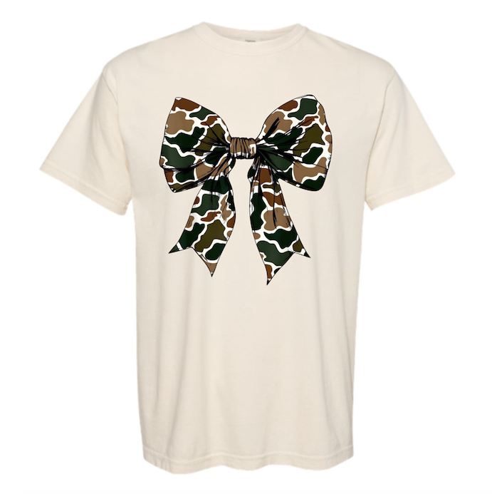 Duck Camo Coquette Short Sleeve Shirt