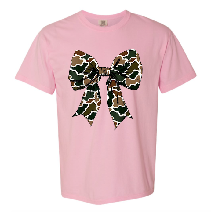 Duck Camo Coquette Short Sleeve Shirt