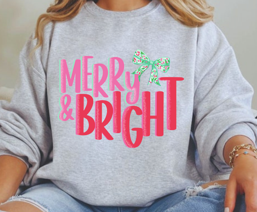 Merry & Bright Sweatshirt