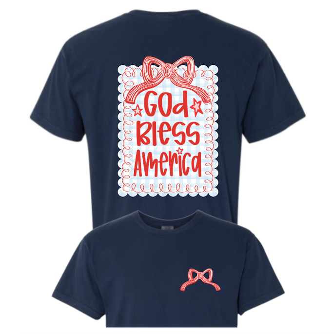 God Bless America Short Sleeve