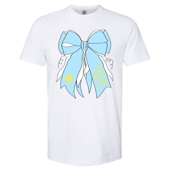 Sunshine Day School Bow Short Sleeve