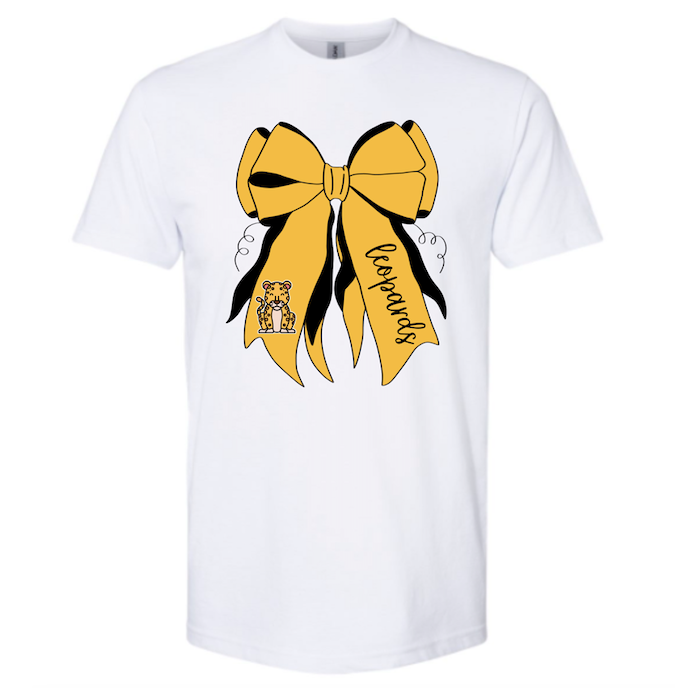 Roseboro Leopards Bow Short Sleeve