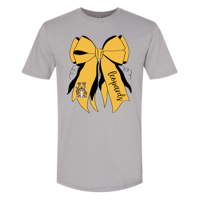 Roseboro Leopards Bow Short Sleeve