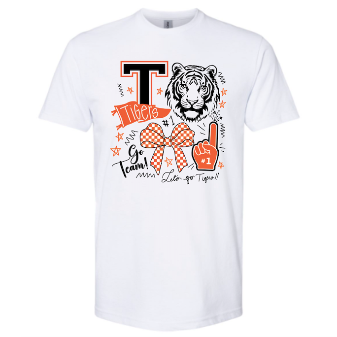 Let's Go Tigers Short Sleeve