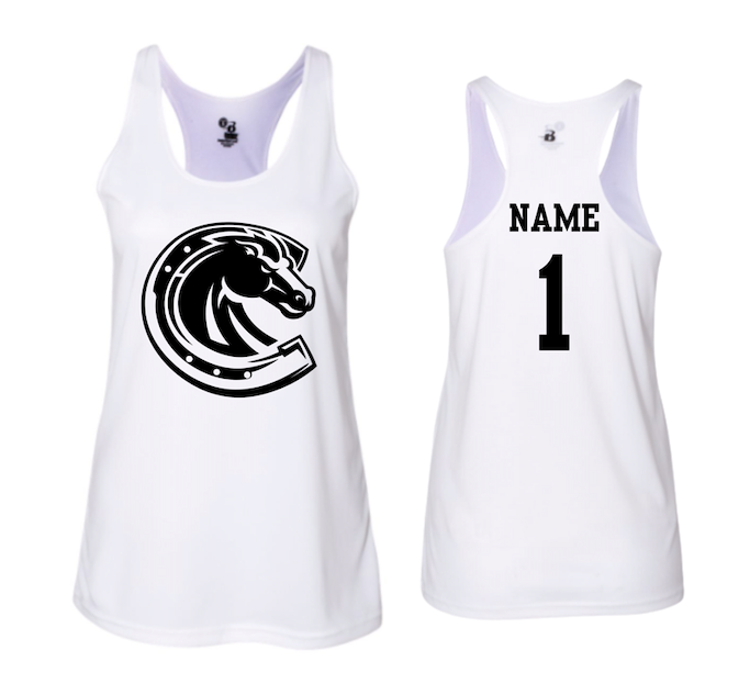 8u Clinton Racerback Tanks