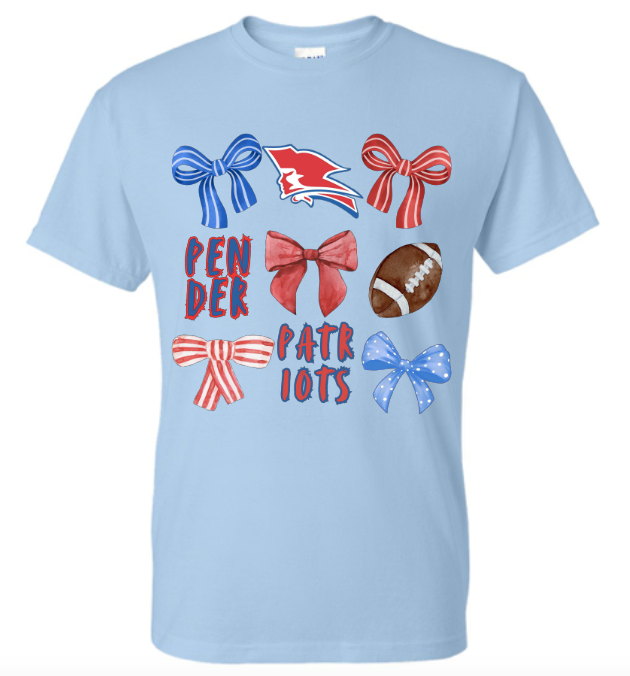 Pender Patriots Football Short Sleeve