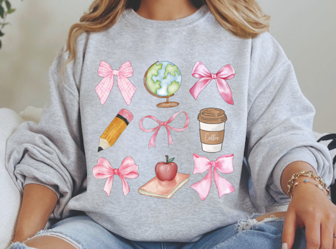 Teacher Coquette Sweatshirt