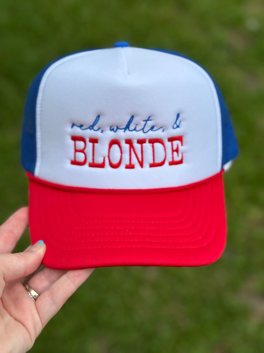 Red, White, & Blue Foam Hat