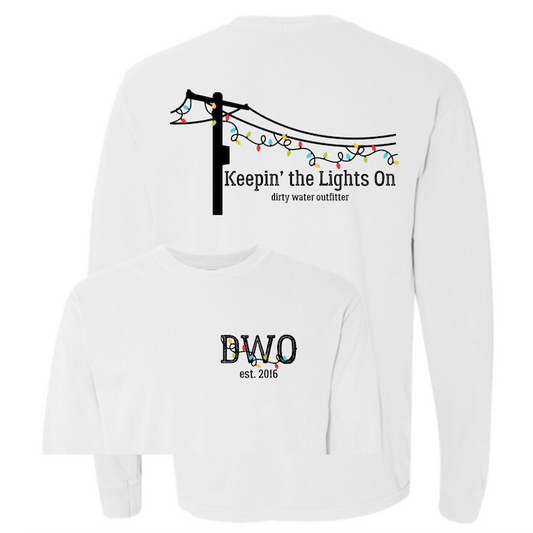 Keepin' the Lights On Youth Long Sleeve Shirt