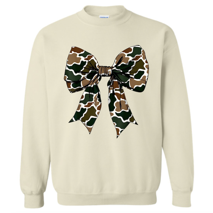 Duck Camo Coquette Sweatshirt