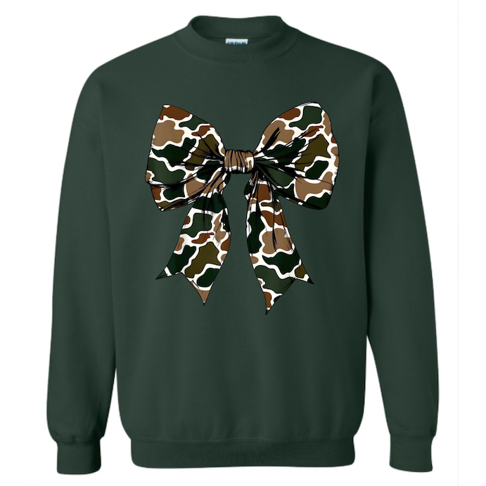 Duck Camo Coquette Sweatshirt