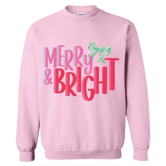 Merry & Bright Sweatshirt
