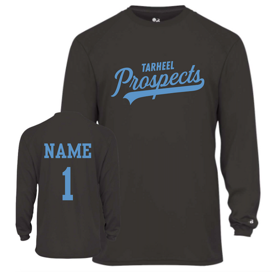 Tarheel Prospects Long Sleeve Performance Shirt