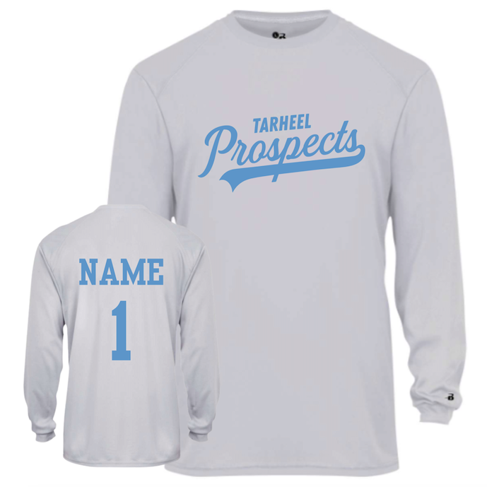 Tarheel Prospects Long Sleeve Performance Shirt