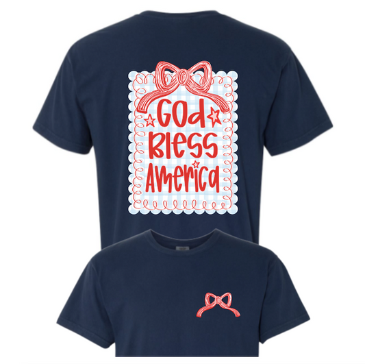God Bless America Short Sleeve
