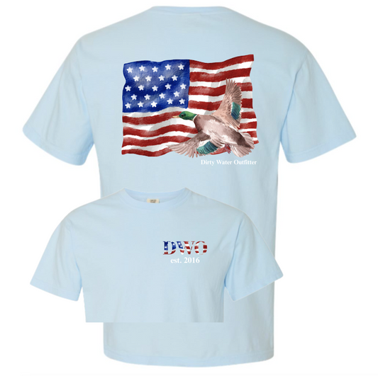 Red, White, & Ducks Short Sleeve