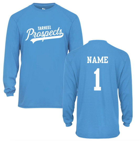 Tarheel Prospects Long Sleeve Performance Shirt