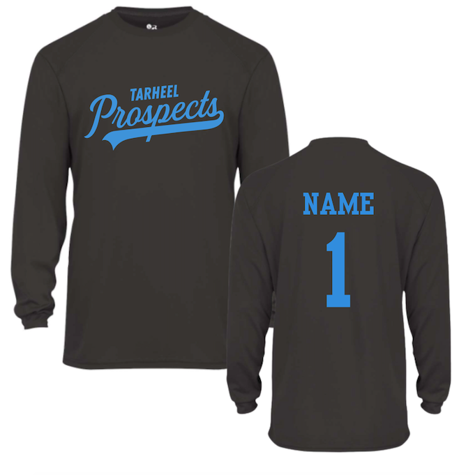 Tarheel Prospects Long Sleeve Performance Shirt
