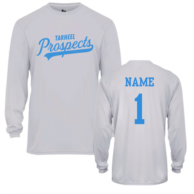 Tarheel Prospects Long Sleeve Performance Shirt