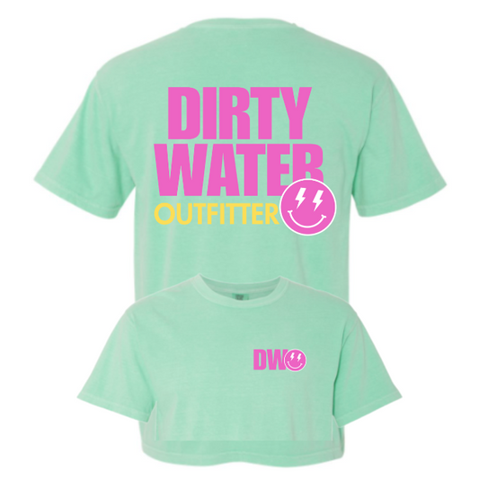 Dirty Water Smiley Tee