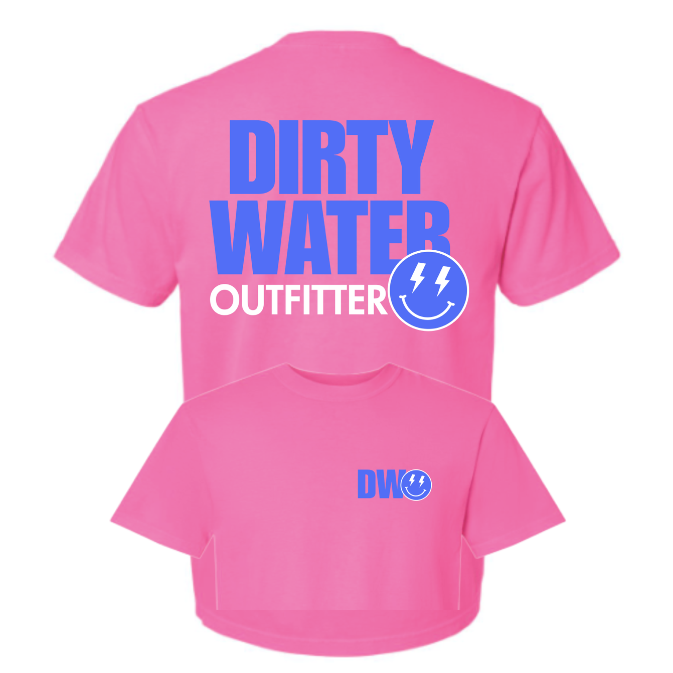Dirty Water Smiley Tee