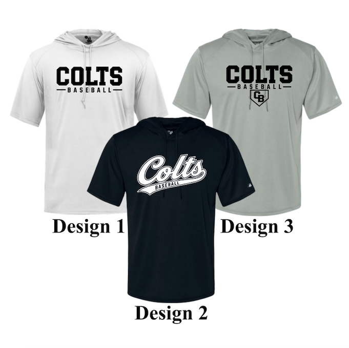 Colts Baseball Performance Hooded Shirt