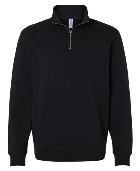 Monogrammed Quarter-zip Pullover