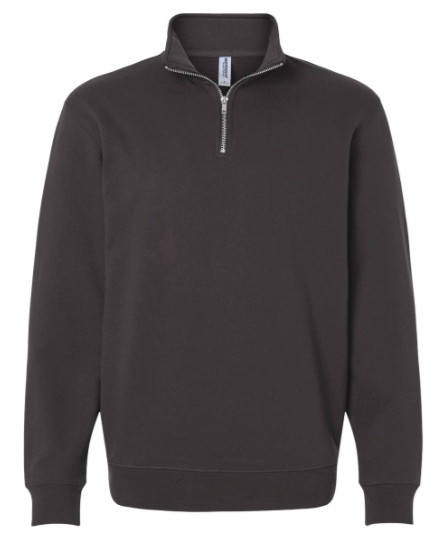 Monogrammed Quarter-zip Pullover