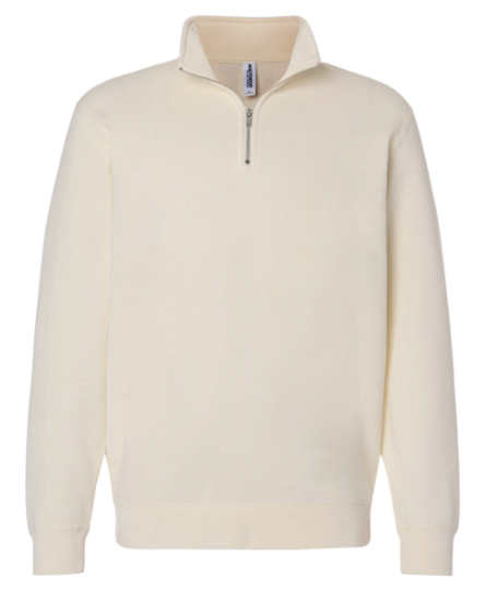 Monogrammed Quarter-zip Pullover