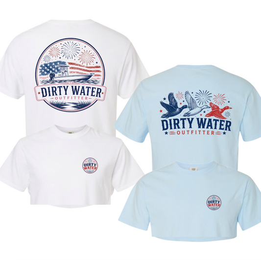 Red, White, & Blue Short Sleeve